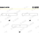Camshaft Bushes GLYCO - N161/3 STD