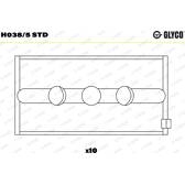 Chumaceira da cambota GLYCO - H038/5 STD
