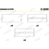 Chumaceira da cambota GLYCO - H1056/5 STD