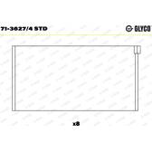 Chumaceira de biela GLYCO - 71-3627/4 STD