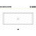 Cojinete de biela GLYCO - 01-4873/4 STD