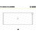 Cojinete de biela GLYCO - 71-3694/4 0.50mm
