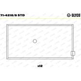 Cojinete de biela GLYCO - 71-4218/6 STD