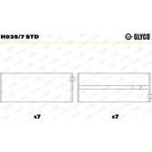 Cojinete de cigüeñal GLYCO - H035/7 STD