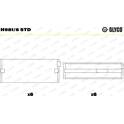 Cojinete de cigüeñal GLYCO - H981/6 STD