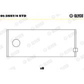 Coussinet de bielle GLYCO - 01-3557/4 STD