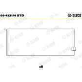 Coussinet de bielle GLYCO - 01-4131/4 STD