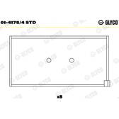 Coussinet de bielle GLYCO - 01-4175/4 STD