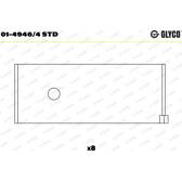 Coussinet de bielle GLYCO - 01-4946/4 STD