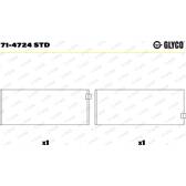 Coussinet de bielle GLYCO - 71-4724 STD