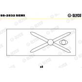Coussinet de palier (bielle) GLYCO - 55-2532 SEMI