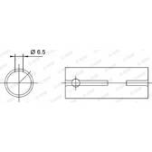 Coussinet de palier (bielle) GLYCO - 55-3567 SEMI