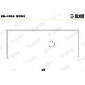 Coussinet de palier (bielle) GLYCO - 55-4196 SEMI