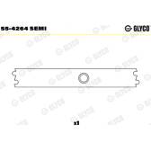 Coussinet de palier (bielle) GLYCO - 55-4264 SEMI