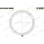Coussinet de palier (bielle) GLYCO - 55-4269 SEMI