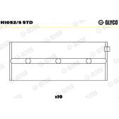 Coussinet de vilebrequin GLYCO - H1052/5 STD