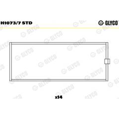 Coussinet De Vilebrequin Glyco H1066/5 STD – Compatible Ford Focus 1.6 TDCi, Peugeot 307 1.6 HDi, Etc.
