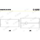 Coussinet de vilebrequin GLYCO - H1074/5 STD