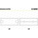 Coussinet de vilebrequin GLYCO - H1343/4 STD