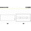 Cuscinetto albero a gomito GLYCO - H1163/5 STD