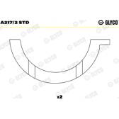 Disco distanciador, cigüeñal GLYCO - A217/2 STD