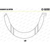 Distanzscheibe, Kurbelwelle GLYCO - A297/2 STD