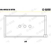 Drijfstanglager GLYCO - 01-4112/2 STD
