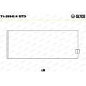Drijfstanglager GLYCO - 71-2195/4 STD