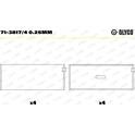 Drijfstanglager GLYCO - 71-3817/4 0.25mm