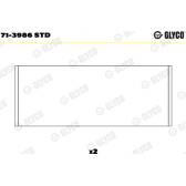 Drijfstanglager GLYCO - 71-3986 STD