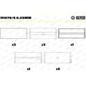 Hoofdlager GLYCO - H1076/5 0.25mm