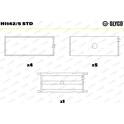 Hoofdlager GLYCO - H1142/5 STD
