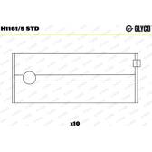 Hoofdlager GLYCO - H1161/5 STD