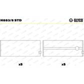 Hoofdlager GLYCO - H853/5 STD