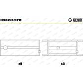 Hoofdlager GLYCO - H982/5 STD