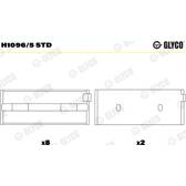 Kurbelwellenlager GLYCO - H1096/5 STD