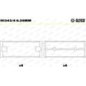 Kurbelwellenlager GLYCO - H1343/4 0.25mm
