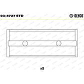 Nokkenaslagers GLYCO - 03-4727 STD