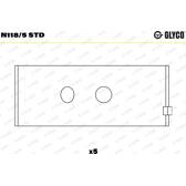 Nokkenaslagers GLYCO - N118/5 STD