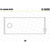 Pleuellager GLYCO - 71-2185 STD