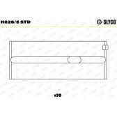 Vevlager GLYCO - H026/5 STD