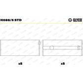 Vevlager GLYCO - H086/5 STD