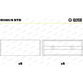 Vevlager GLYCO - H1101/5 STD