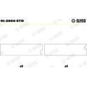 Vevstakslager GLYCO - 01-2800 STD
