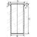 Cylinder Sleeve GOETZE ENGINE - 15-570090-00