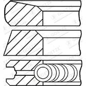 Jeu de segments de pistons GOETZE ENGINE - 08-123700-00