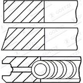 Jeu de segments de pistons GOETZE ENGINE - 08-321500-00