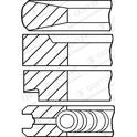 Juego de aros de pistón GOETZE ENGINE - 08-100100-00