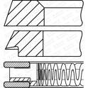 Kolbenringsatz GOETZE ENGINE - 08-390200-00