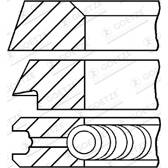 Kolbenringsatz GOETZE ENGINE - 08-399100-00